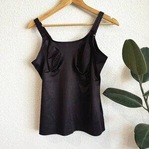 Ruby Ribbon Original Cami Size 44/3XL Black Full Support Adjustable Style 3022